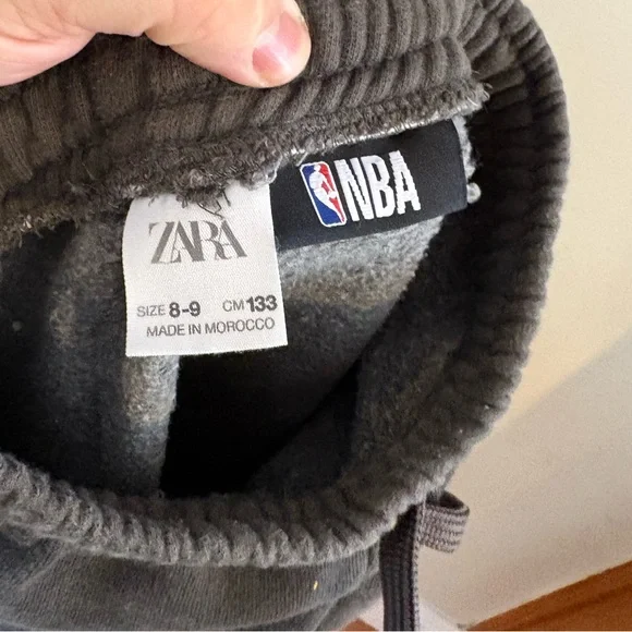 Zara NBA basketball Eastern Conference Kids Jogger Pants 5T - Picture 4 of 4